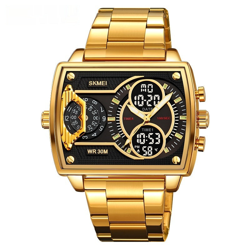 Skmei 2229 Analog Digital Steel Big Dial Sports watch for Men 