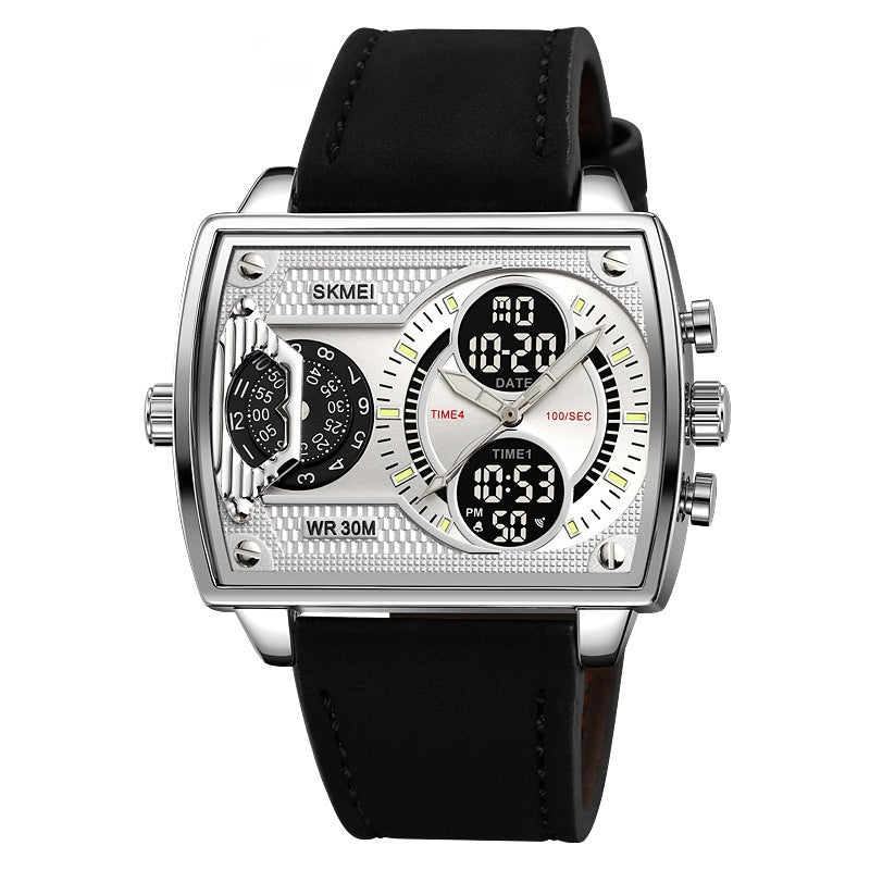 Skmei 2229 Analog Digital Steel Big Dial Sports watch for Men 