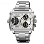 Skmei 2229 Analog Digital Steel Big Dial Sports watch for Men 
