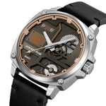 Skmei 2298 Genuine Leather Quartz watch for Men 