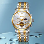 Skmei 9394 Stylish And Versatile Moon phase quartz watch for men 