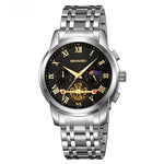 Skmei 9394 Stylish And Versatile Moon phase quartz watch for men 