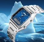Skmei Analog Digital Classic Steel Watch For Men & Women 1220 Original - Skmeico