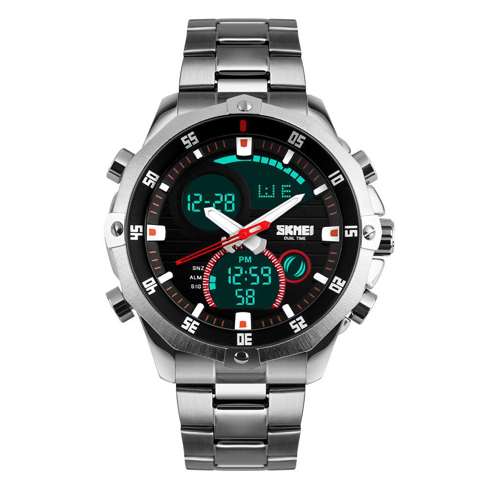 Skmei Analog Digital Steel Watch For Men 1146 Original - TempoqWatch
