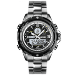 Skmei Analog Digital steel band dual display watch 1600 Original - Skmeico