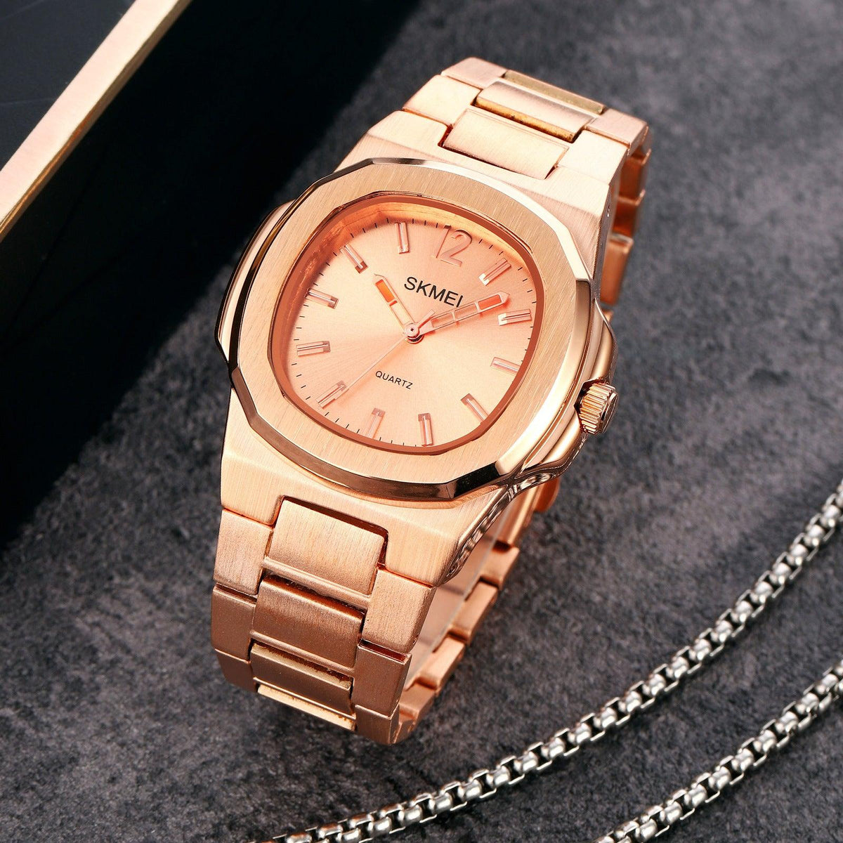 Skmei Simple Steel Strap Quartz Watch 1794 Original - Skmeico