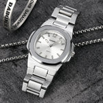 Skmei Simple Steel Strap Quartz Watch 1794 Original - TempoqWatch
