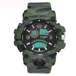 Synoke 9014 Digital Army Camouflage Sports Watch for Men Synoke