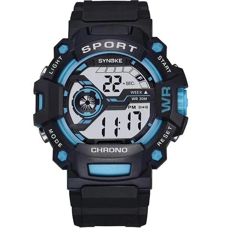 Synoke 9603 Digital Sports Military watch For Boys Girls Men Women Synoke