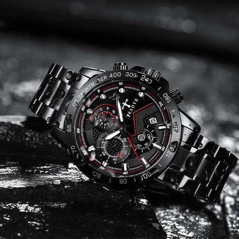 TRSOYE TRS698 Fashion Sports Men Waterproof Quartz Watch - Skmeico