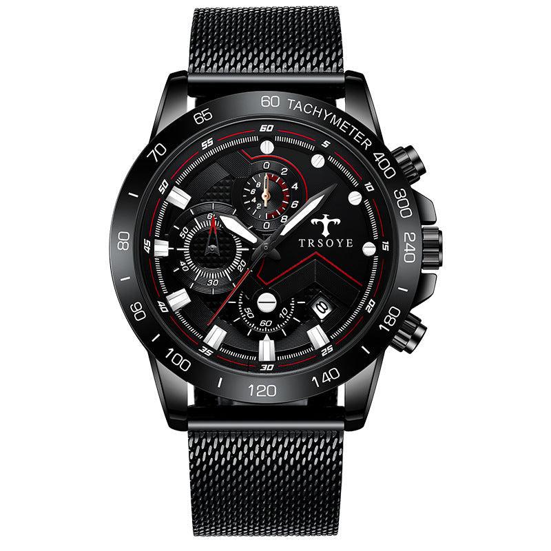 TRSOYE TRS698 Fashion Sports Men Waterproof Quartz Watch - TempoqWatch