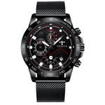 TRSOYE TRS698 Fashion Sports Men Waterproof Quartz Watch - TempoqWatch