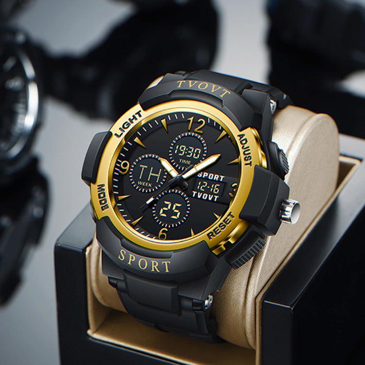 TVOVT 8805 Analog Digital Men's Waterproof Multifunctional Electronic Watch - Skmeico