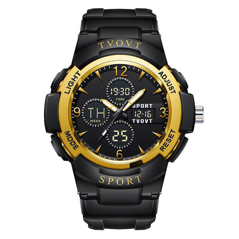 TVOVT 8805 Analog Digital Men's Waterproof Multifunctional Electronic Watch - Skmeico