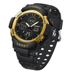 TVOVT 8805 Analog Digital Men's Waterproof Multifunctional Electronic Watch - Skmeico