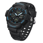 TVOVT 8805 Analog Digital Men's Waterproof Multifunctional Electronic Watch - Skmeico