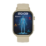 U13 Smart Watch 2.2" Display Bluetooth Calling Heart Rate Voice Assistant Step Counting Sports Watch 