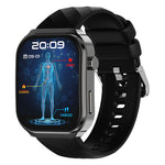 U13 Smart Watch 2.2" Display Bluetooth Calling Heart Rate Voice Assistant Step Counting Sports Watch 