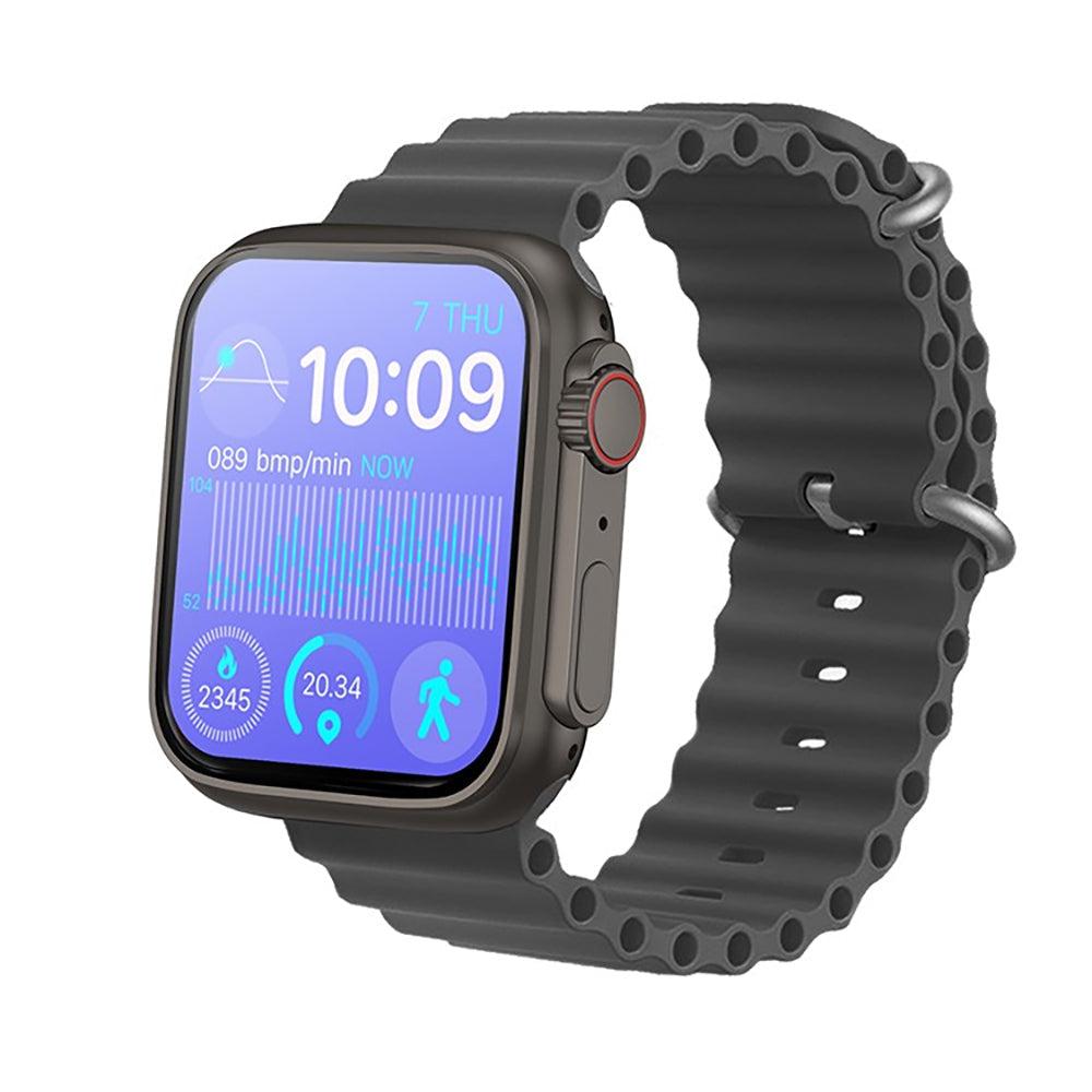 T800 Ultra Smart Watch 1.99" Infinite Display Series 8 Wireless Charging Heart Rate MonitorBluetooth Call Watch - Skmeico