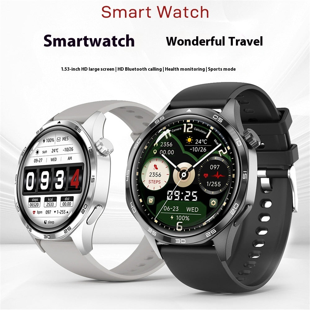 WATCH5 PRO Smart Watch Bluetooth Calling Heart Rate Blood Pressure Exercise Fitness Monitoring Reminder 