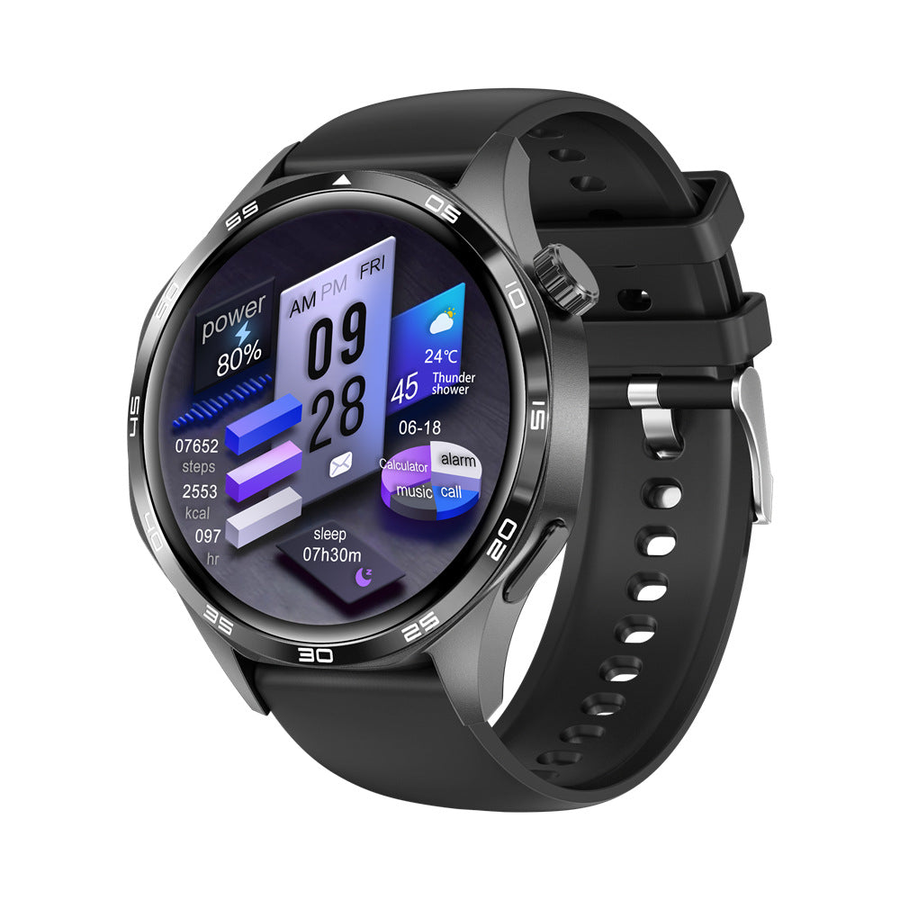 WATCH5 PRO Smart Watch Bluetooth Calling Heart Rate Blood Pressure Exercise Fitness Monitoring Reminder 