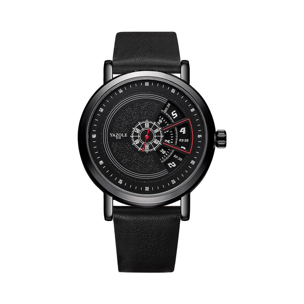 Yazole Watch Men's Turntable Waterproof Men's Watch Quartz Watch Men's Watch - TempoqWatch