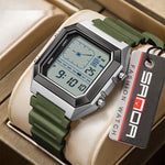 Sanda 6307 Waterproof Digital Sports Watch for Men Sanda