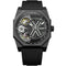 Linke LK9007 Tonneau-shaped Skeleton Automatic Watch For Men
