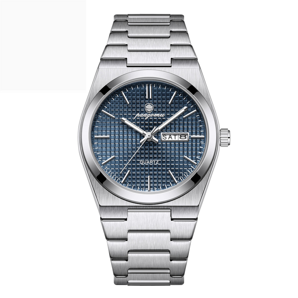 Poedagar M821 Luminous Quartz Calendar Watch For Men