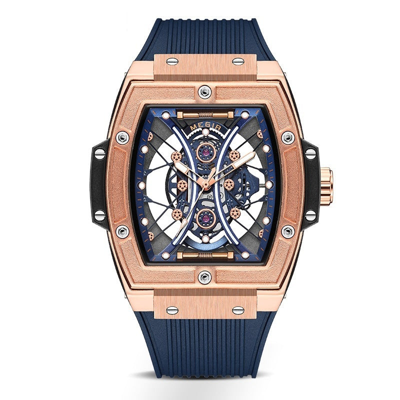 Megir 8019G Silicone Strap Luminous Luxury Sports Watch For Men