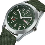 Deerfun LS2197 classic Nylon strap Canvas Waterproof Watch for men