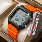 Sanda 6307 Waterproof Digital Sports Watch for Men Sanda