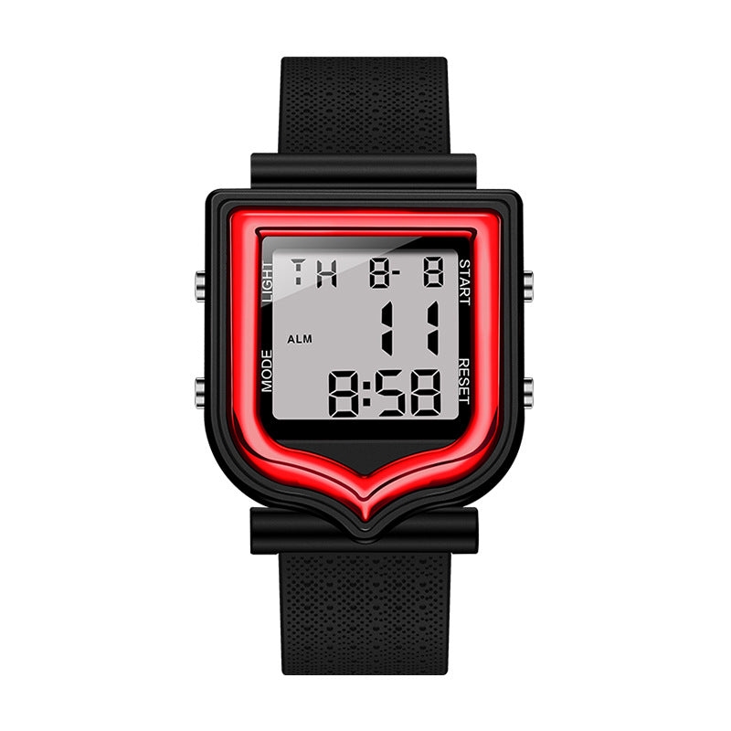 Sanda 388 Stylish Fashionable Square Outdoor Sports Digital Watch Sanda