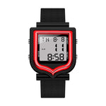 Sanda 388 Stylish Fashionable Square Outdoor Sports Digital Watch Sanda