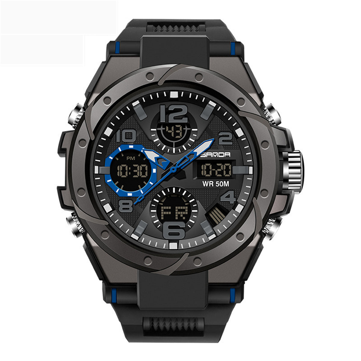Sanda 6008 Waterproof Sports watch for Men