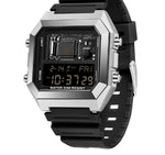 Sanda 6216 Square Waterproof Sports Digital watch for Men Students