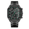 Megir 2217G Square Steel Strap Luminous Quartz watch for men