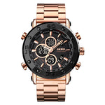 SKMEI 1636 Steel body Analog Digital Sports watch for Men