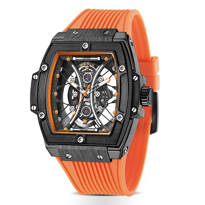 Megir 8019G Silicone Strap Luminous Luxury Sports Watch For Men
