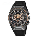 Skmei 9377 Quartz Watch with Silica Strap for Men