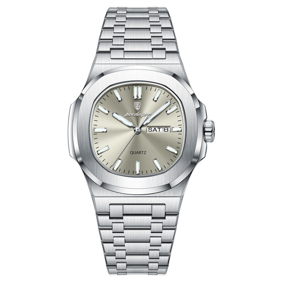 Poedagar 853 Calendar Quartz watch for Men