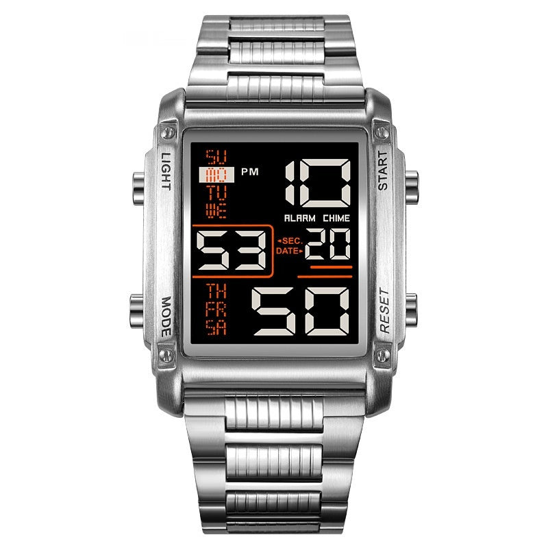 SKMEI 2206 Square Dial Sports Waterproof Date Display Watch for Men