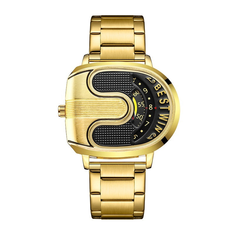 Bestwin 988 Men's U-shaped Quartz Watch