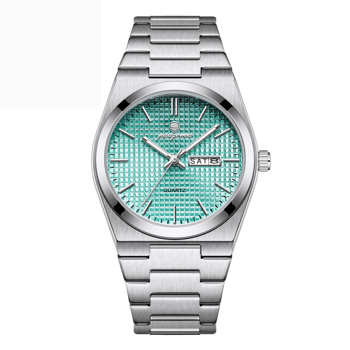 Poedagar M821 Luminous Quartz Calendar Watch For Men