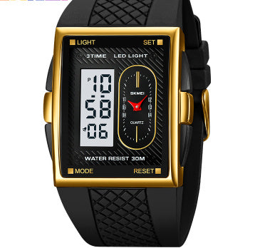 Skmei 2213 Analog Digital Square watch for Men