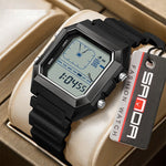 Sanda 6307 Waterproof Digital Sports Watch for Men Sanda