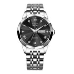 Lige LG89109 Dual-calendar Luminous Quartz Watch For Men