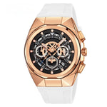 Skmei 9377 Quartz Watch with Silica Strap for Men