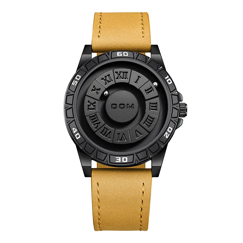 DOM Creative Magnetic Suspension Waterproof Watch For Men 1726BL