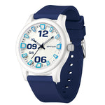 Sanda 3252 Waterproof Silicone Strap Quartz Watch For Teenagers Boys and Girls
